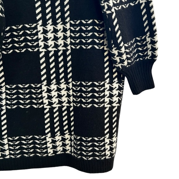 Entro Anthropologie Long Knit Cardigan Open Front Winter Sweater Small - Picture 12 of 15